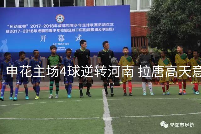 申花主场4球逆转河南 拉唐高天意表现抢眼